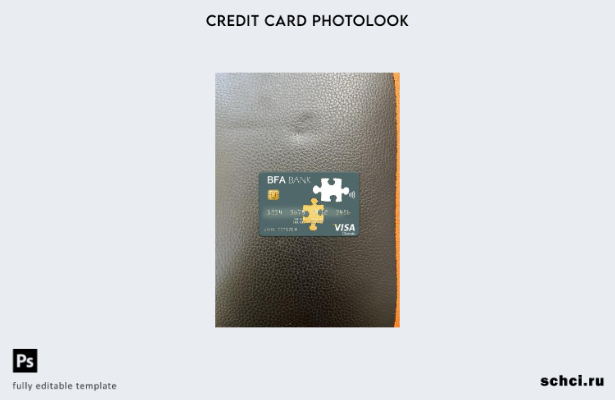 цифровая загрузка Ангола Banco de Fomento, фотоизображение переднего шаблона кар